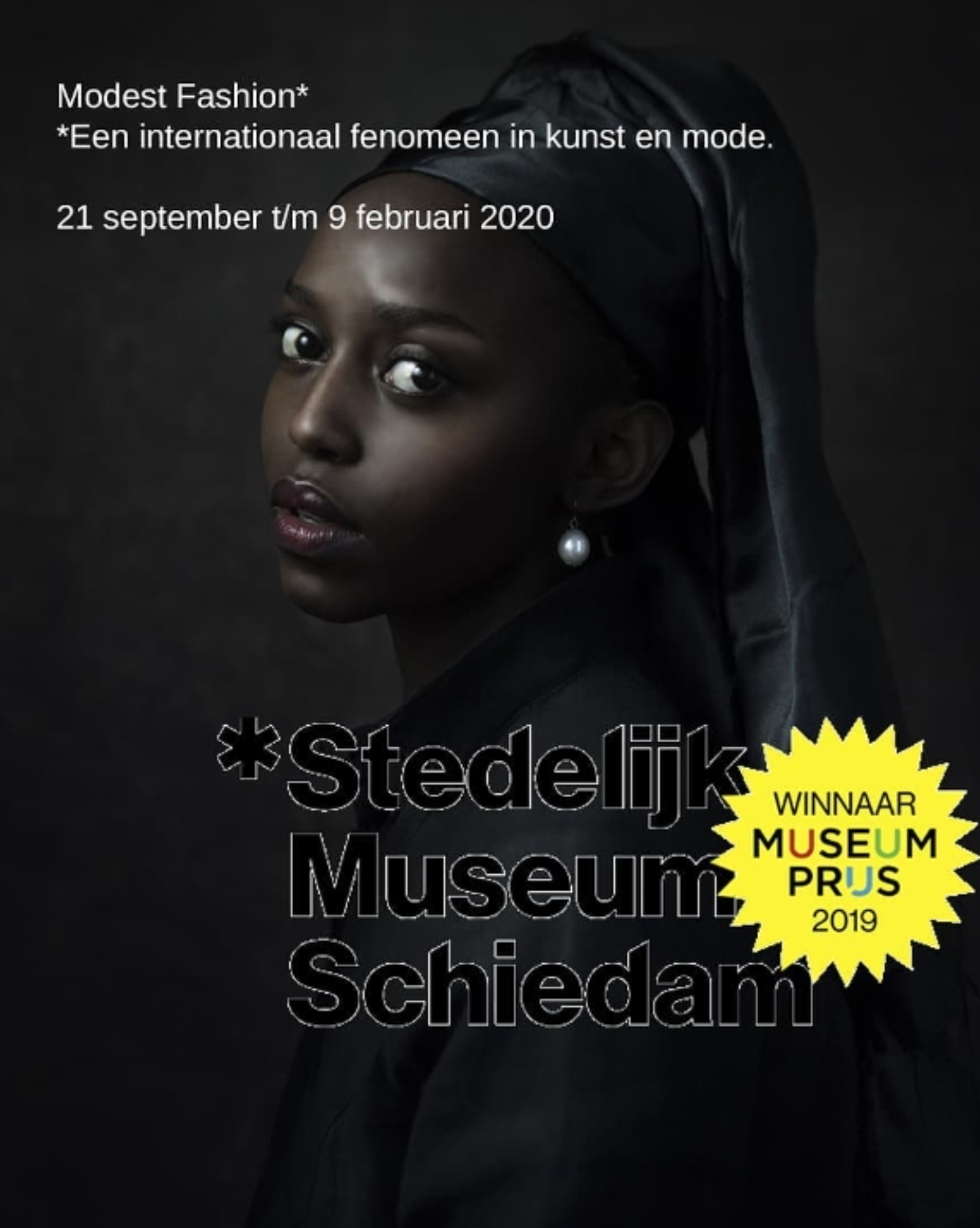 Stedelijk Museum - Affiche Exposition Fashion Modest